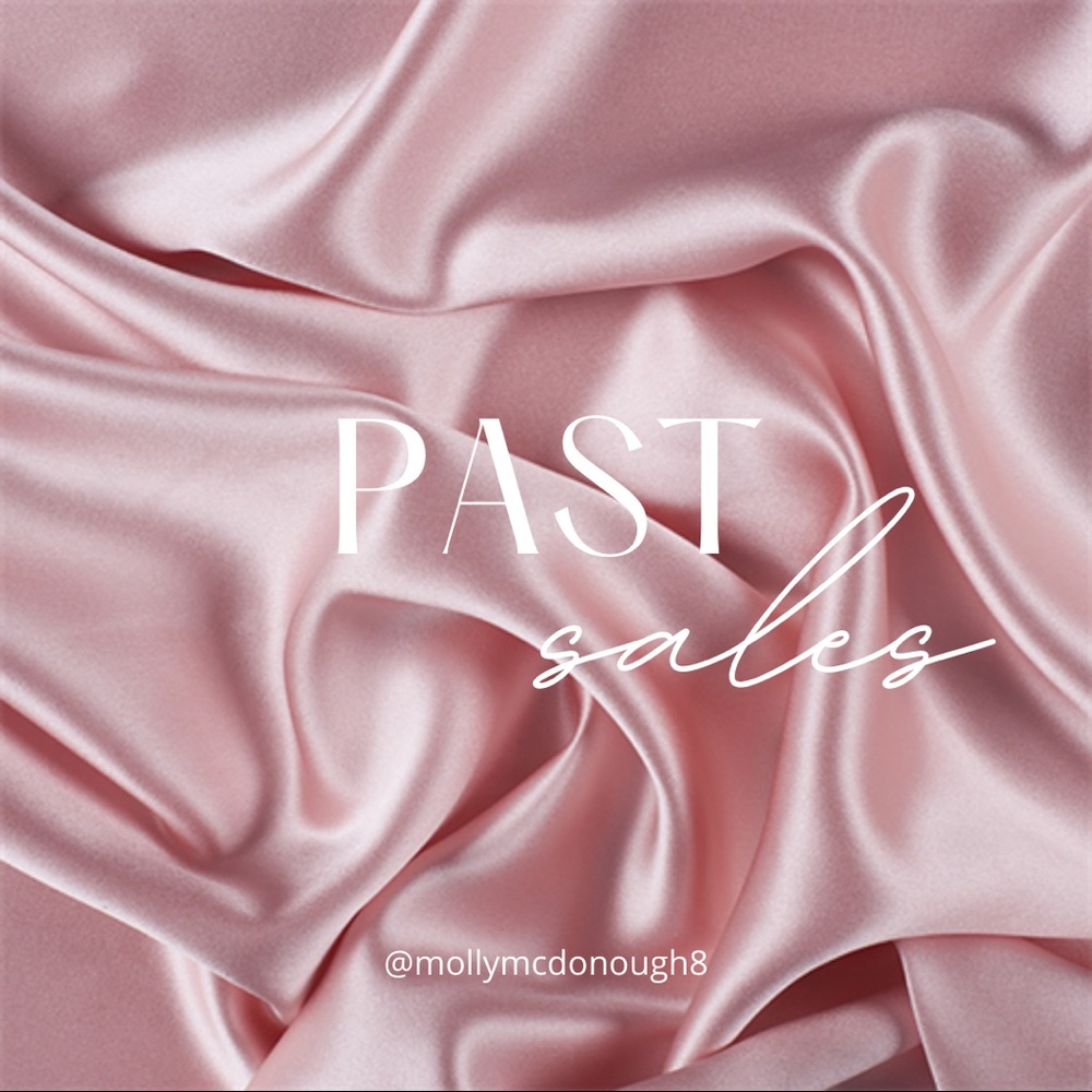 ✨PAST SALES✨